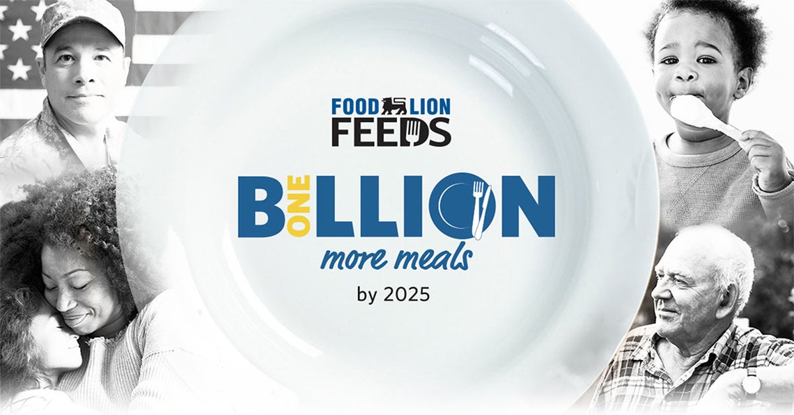 Food Lion 2021 Billion More Meals 